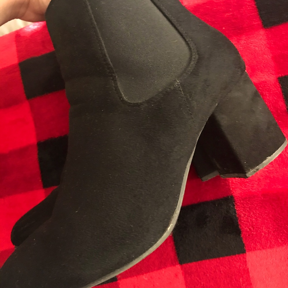 Black booties